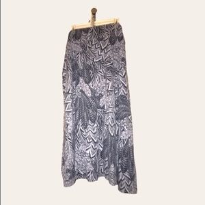 Women’s floral maxi skirt - 3X